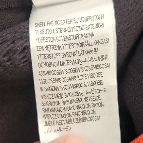 Farm Rio Passion Scarf Black Wrap Dress Size Small NWT - Picture 10 of 13